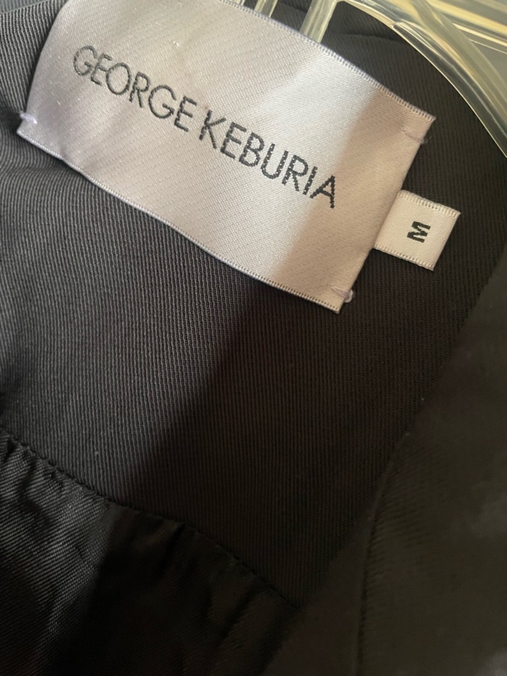 George Keburia Tbilisi Black Women's Blazer Medium - Picture 7 of 9
